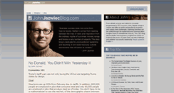 Desktop Screenshot of johnjazwiecblog.com